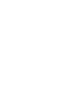 Simple white map pin location icon on a black background.