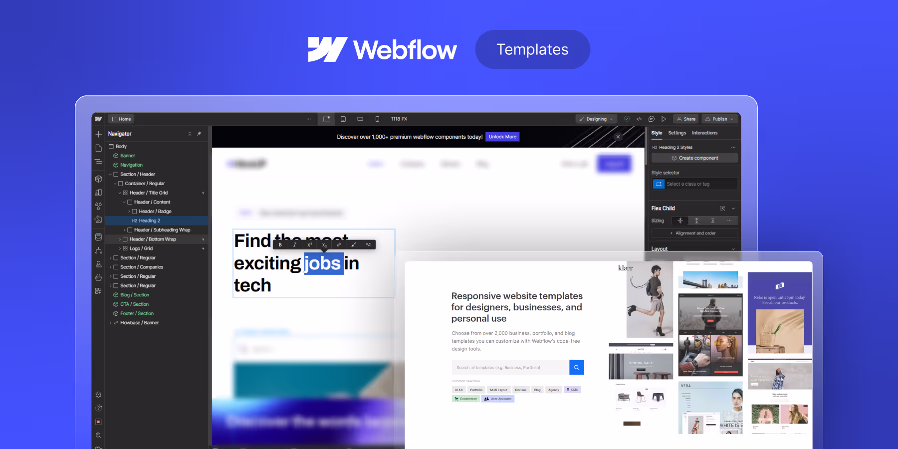Best Webflow Templates for Portfolio, Agency & SaaS: Complete Customization Guide