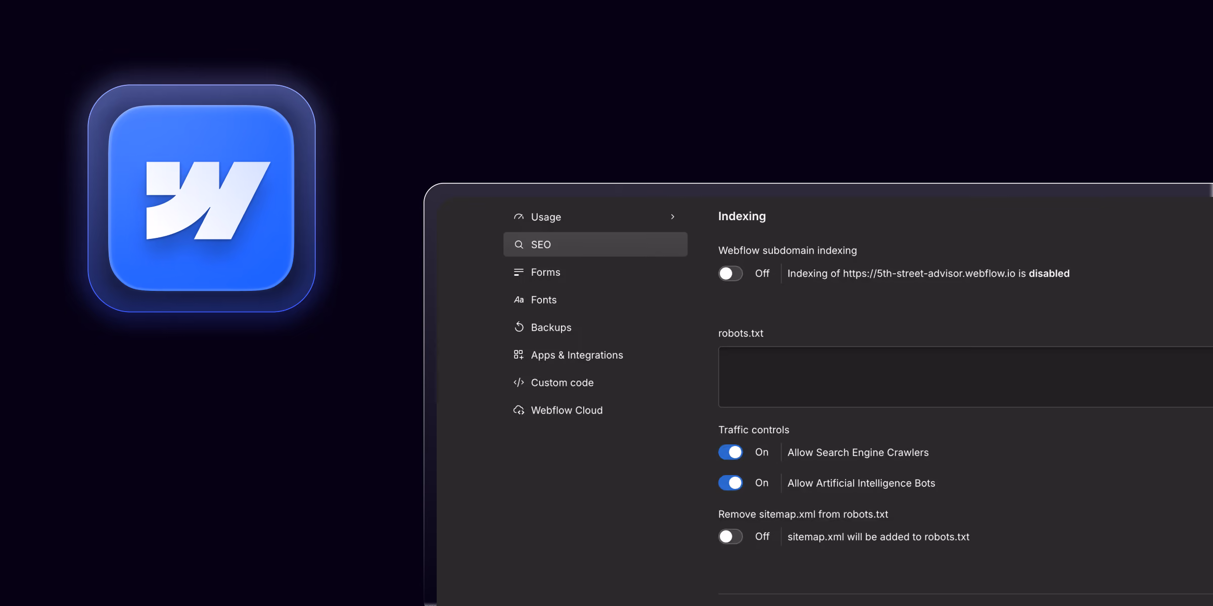 Webflow SEO Settings: The Complete Guide (2026)