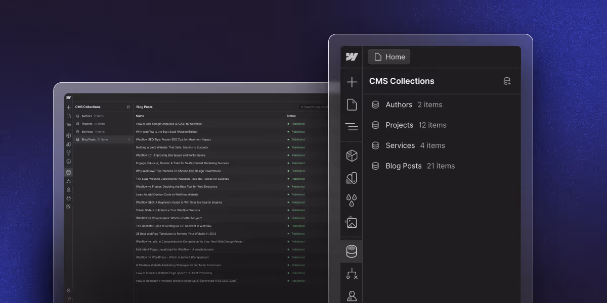 Webflow CMS: Create Scalable & Dynamic Websites