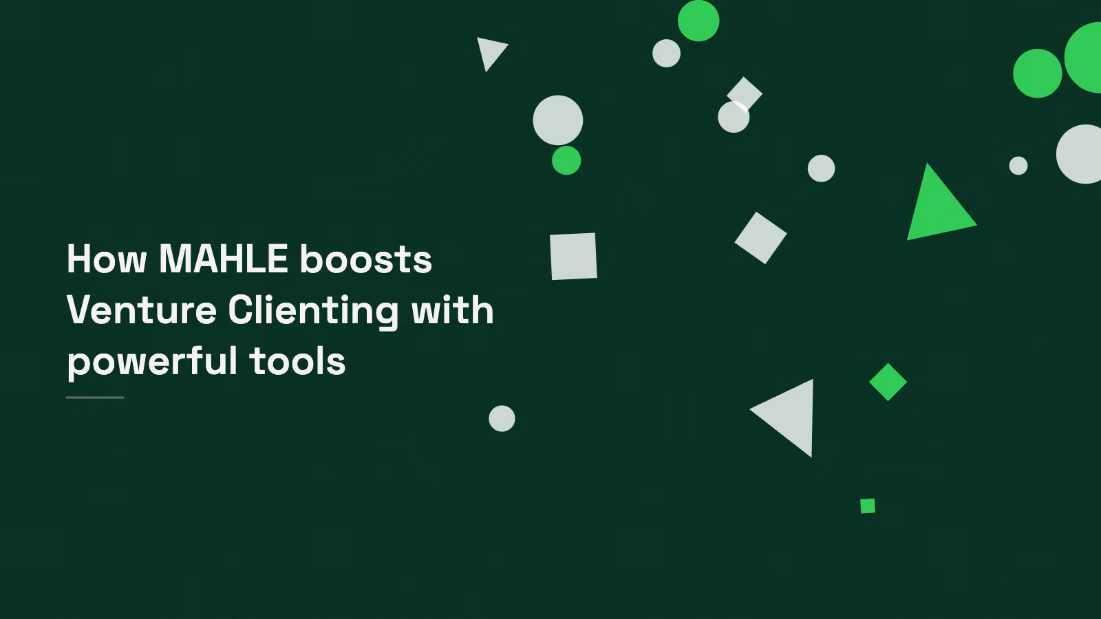 How MAHLE boosts venture clienting with GlassDollar