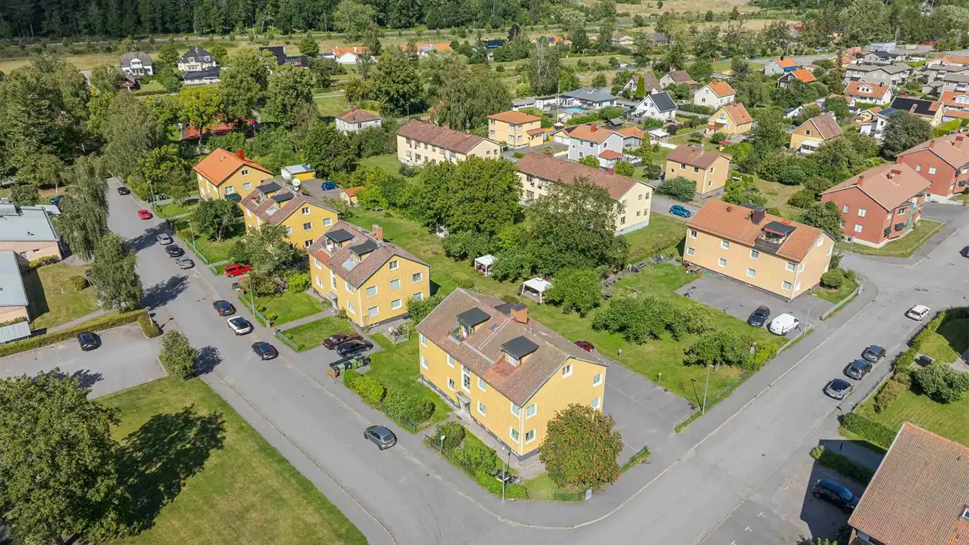 Bild på fastigheten "Löjan 3, 5, 6, 7 & 8" i Söderköping.