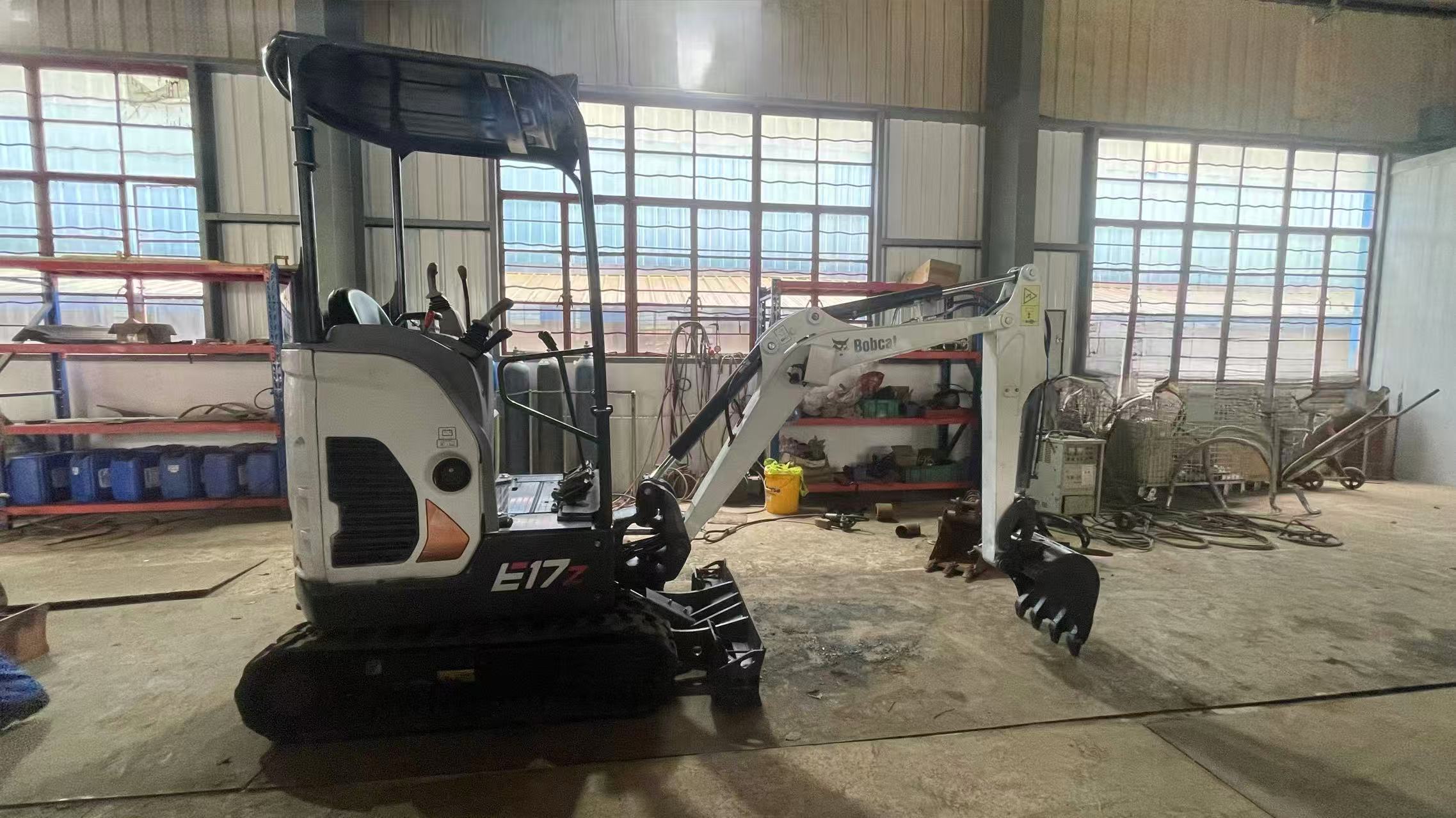 2021 Bobcat E17Z mini excavator, 1,612 hours — photo 3