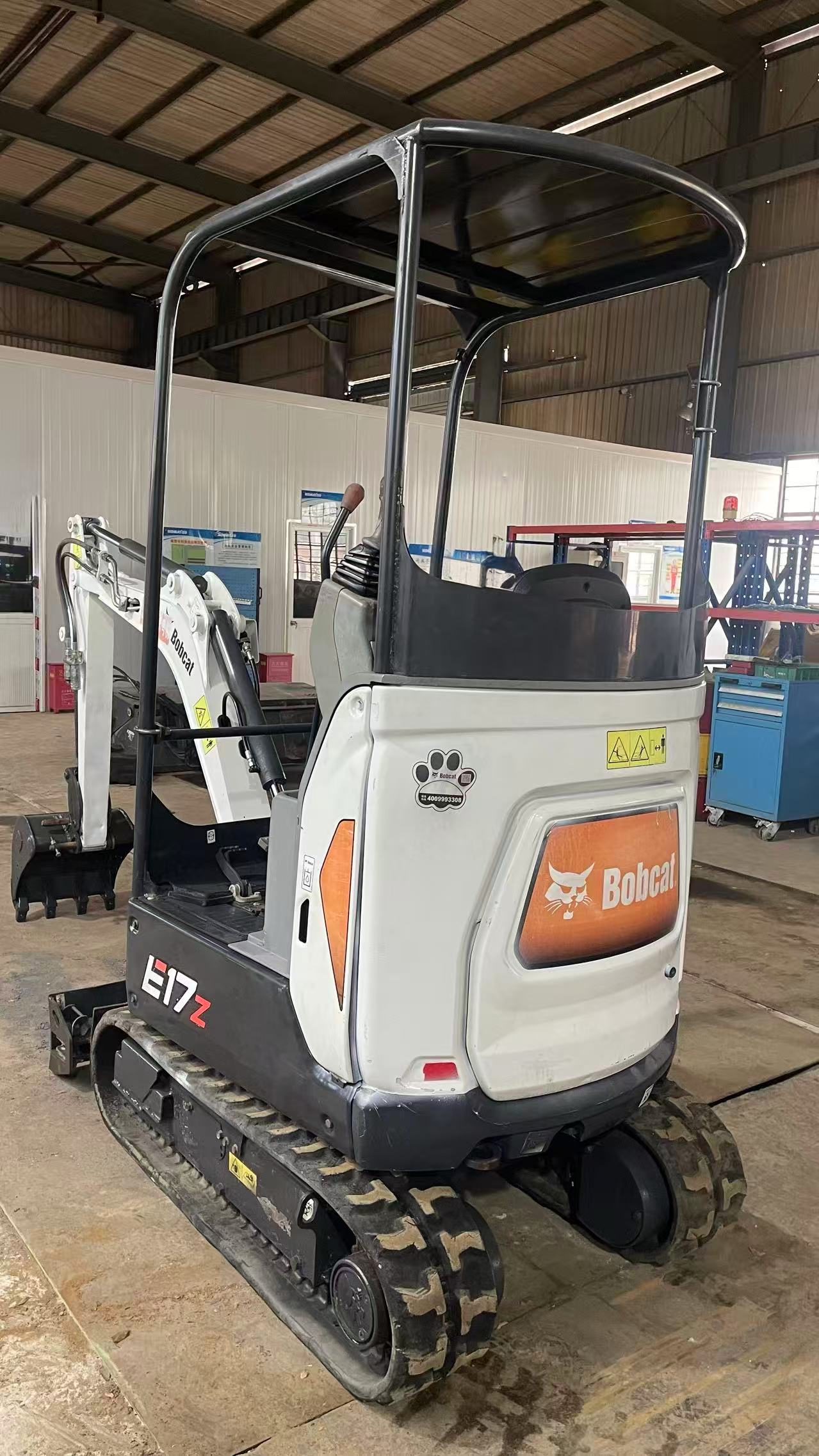 2021 Bobcat E17Z mini excavator, 1,612 hours — photo 1