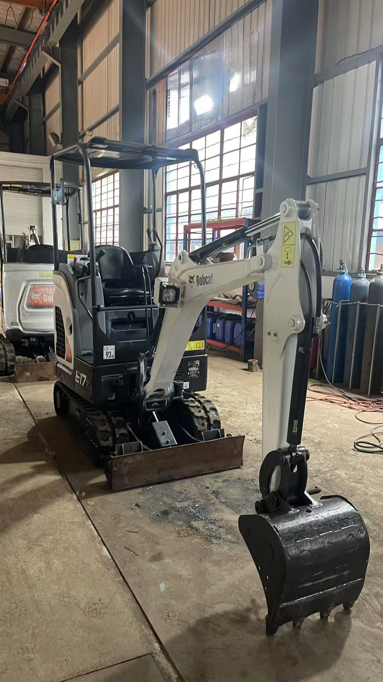 2021 Bobcat E17Z mini excavator, 1,612 hours — photo 4