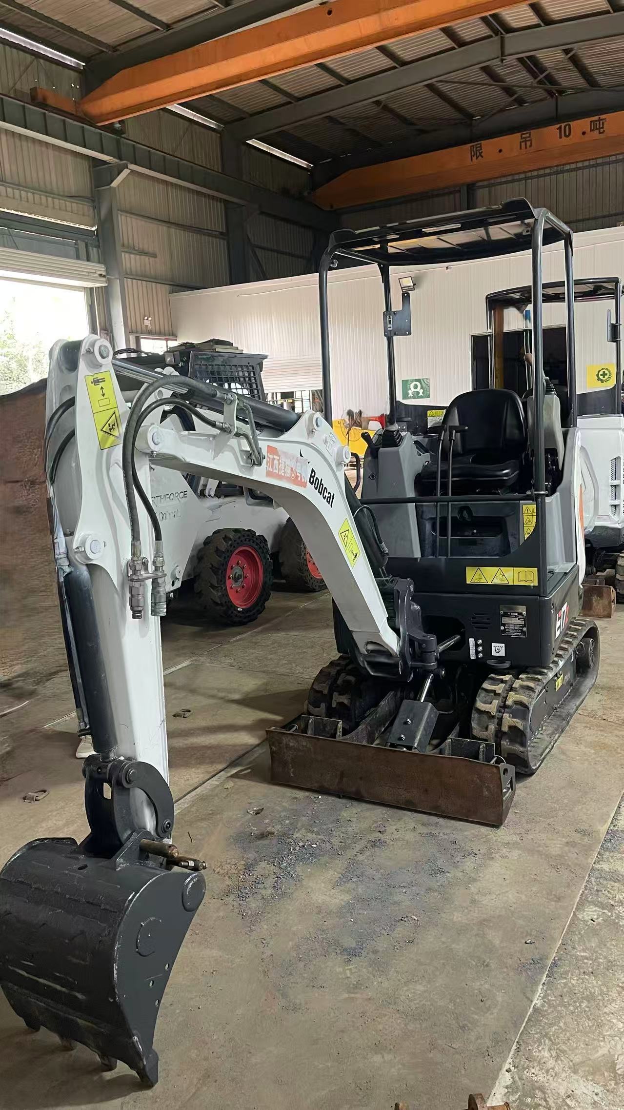 2021 Bobcat E17Z mini excavator, 1,612 hours — photo 5