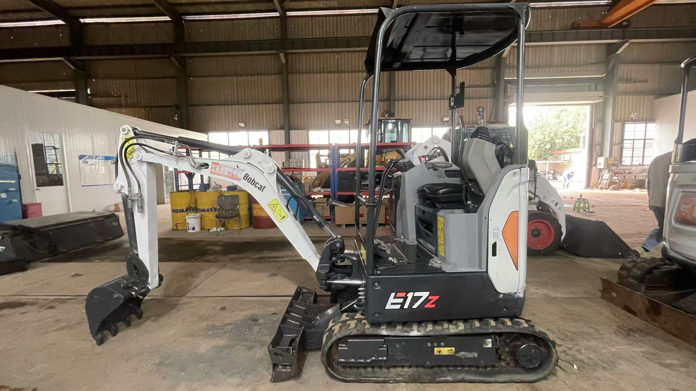 2021 Bobcat E17Z mini excavator, 1,612 hours — photo 6