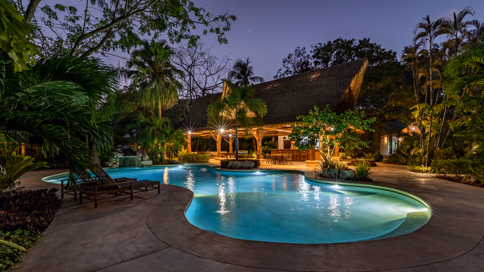 Paradise Villas property and grounds in Nosara