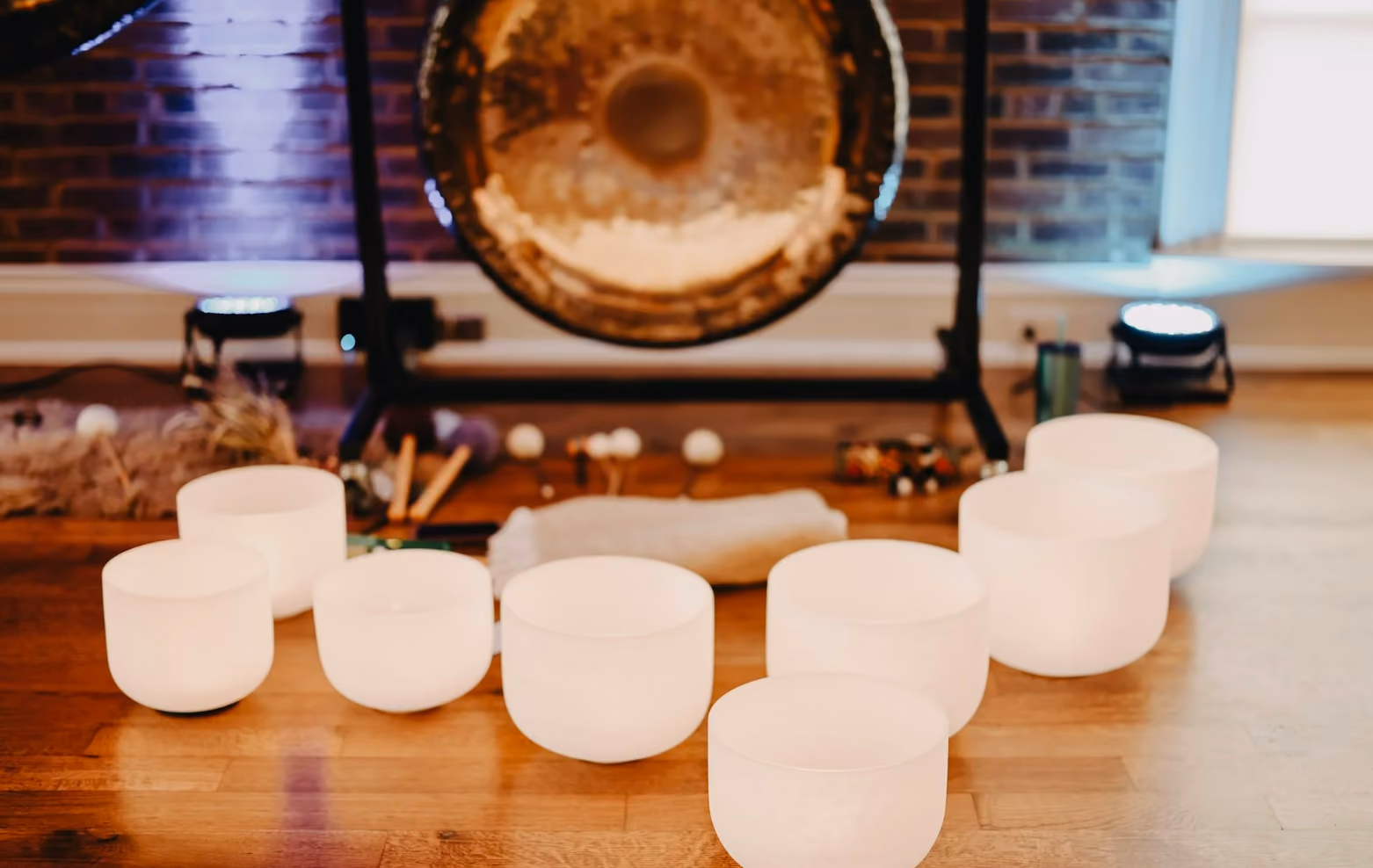 Breathwork and sound healing sessions