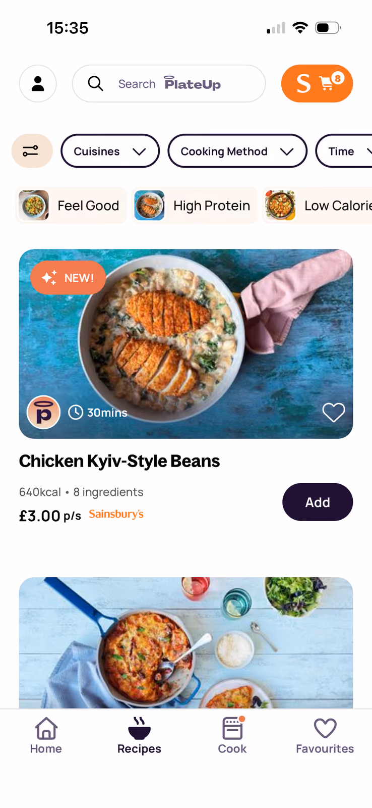 Recipes icon