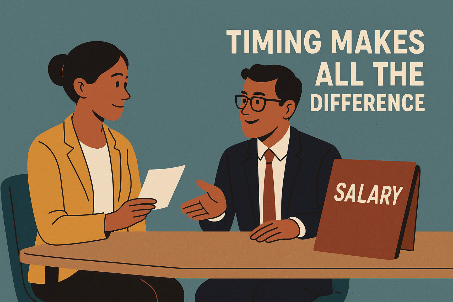 Timing Is Everything: When (and When Not) to Bring Up Salary in the Hiring Process