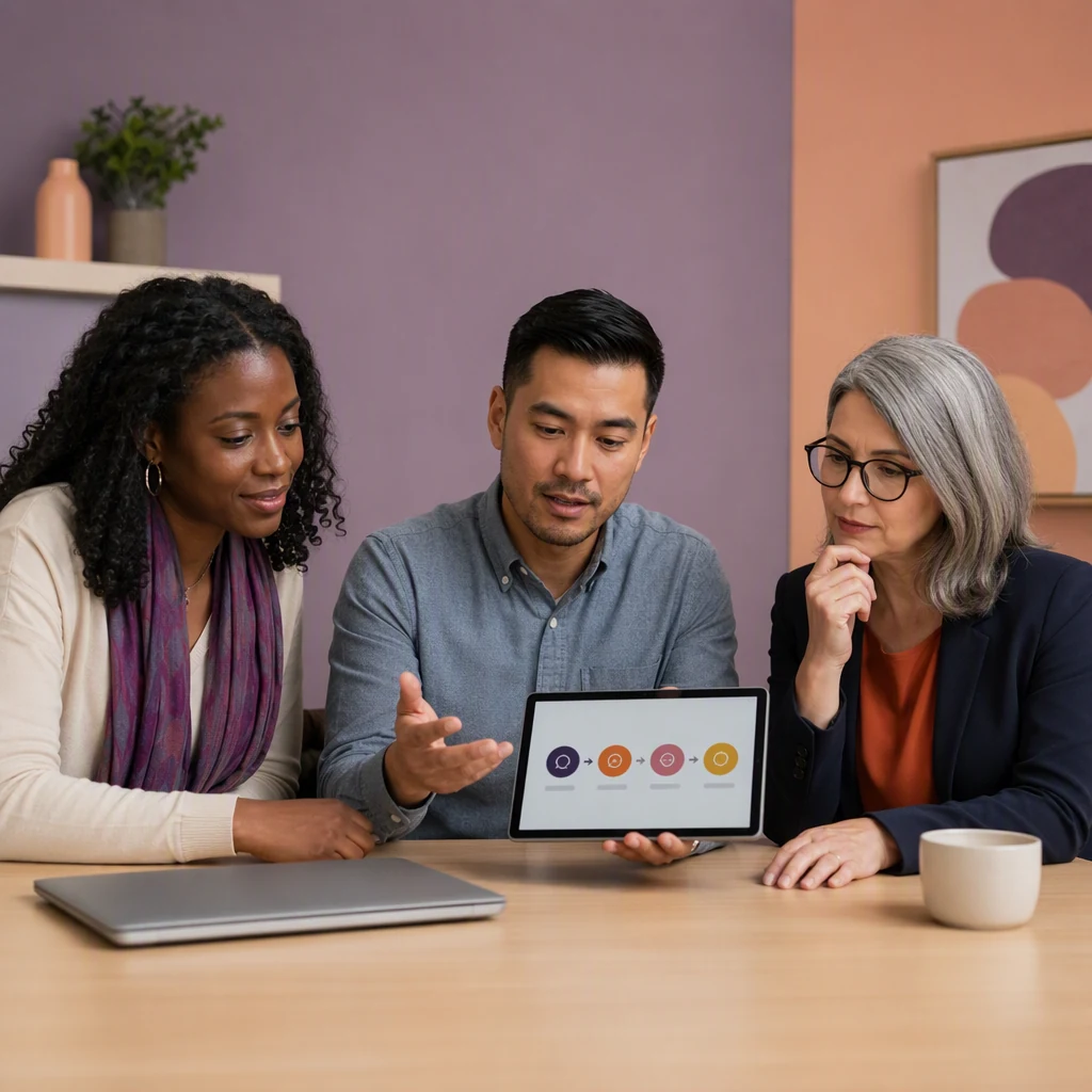 Education team planning privacy, accessibility, and oversight for an AI pilot