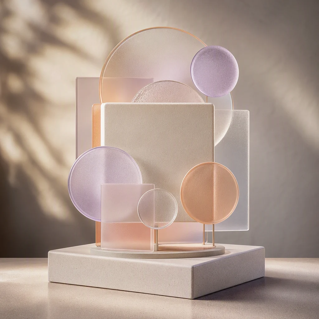 Layered translucent gauges showing multiple dimensions of communication readiness