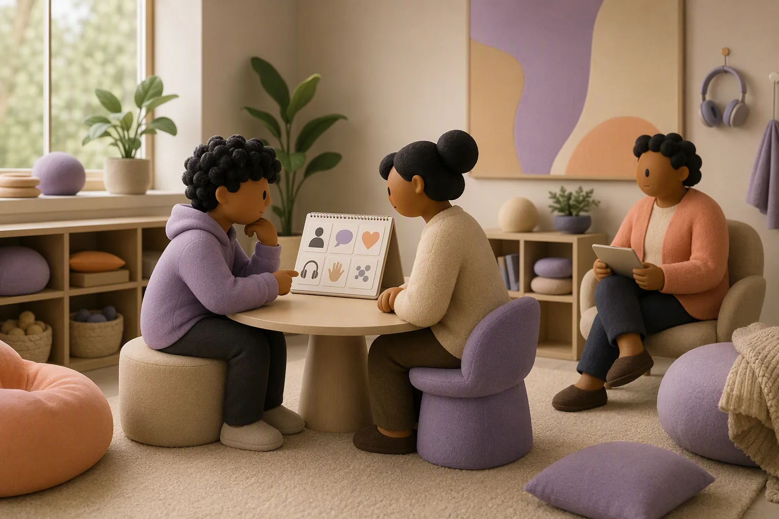 Low-Risk Conversation Practice for Anxious and Neurodivergent Students