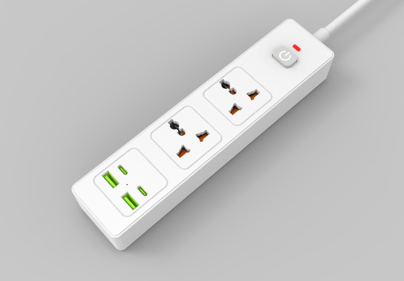 XR-WNC-A2U Universal power strip product gallery image