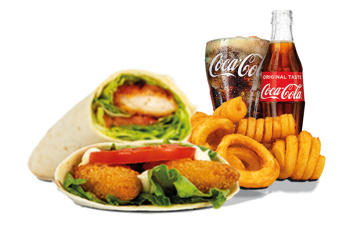 Crispy Chicken Wrap Menu