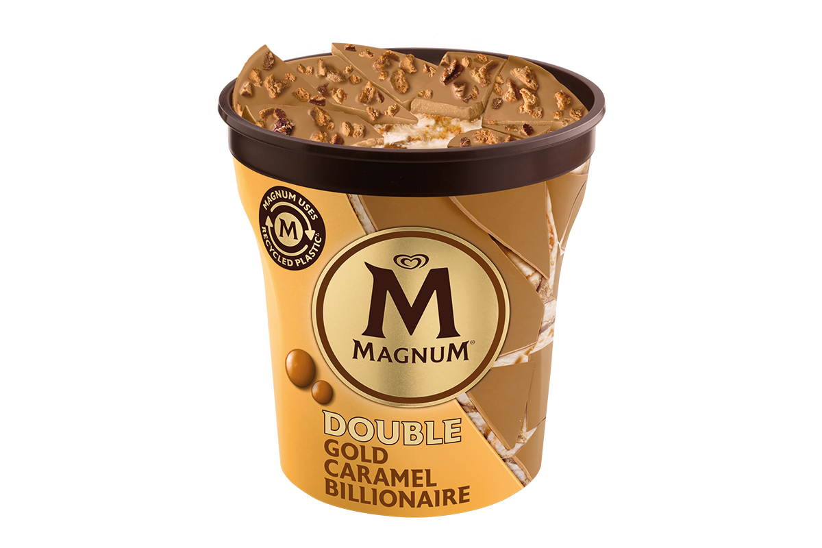 Magnum double caramel dore billionaire