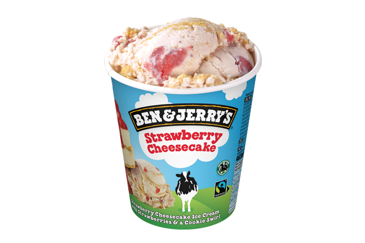 Ben Jerrys Strawberry Cheesecake 465ml