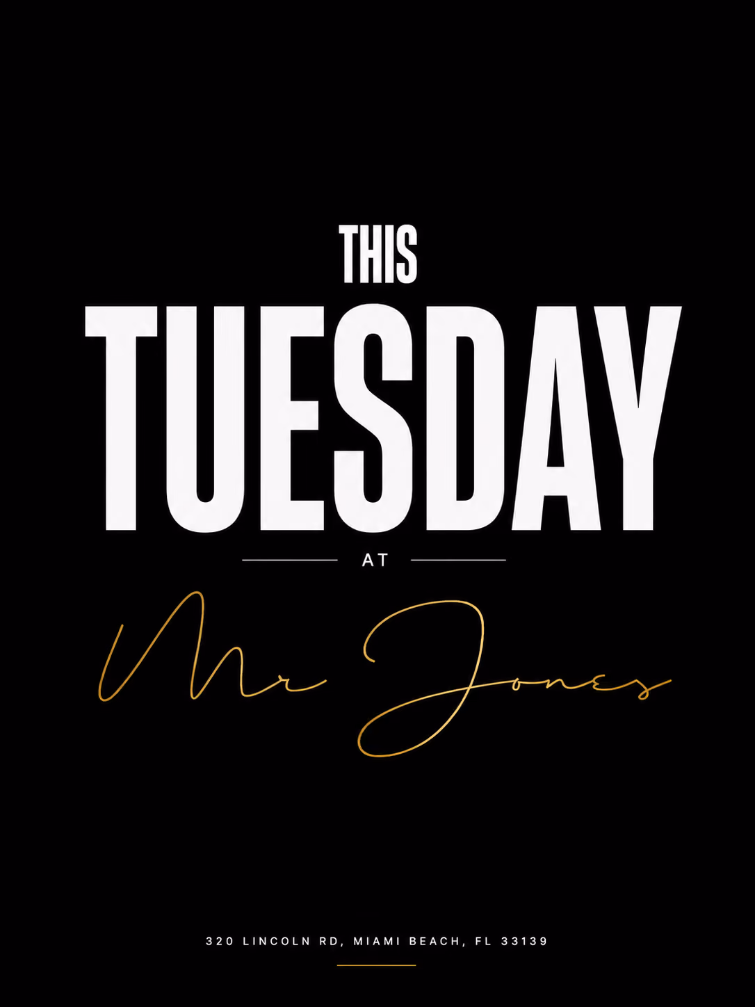 Tuesday at Mr. Jones (Tuesday October 13th)