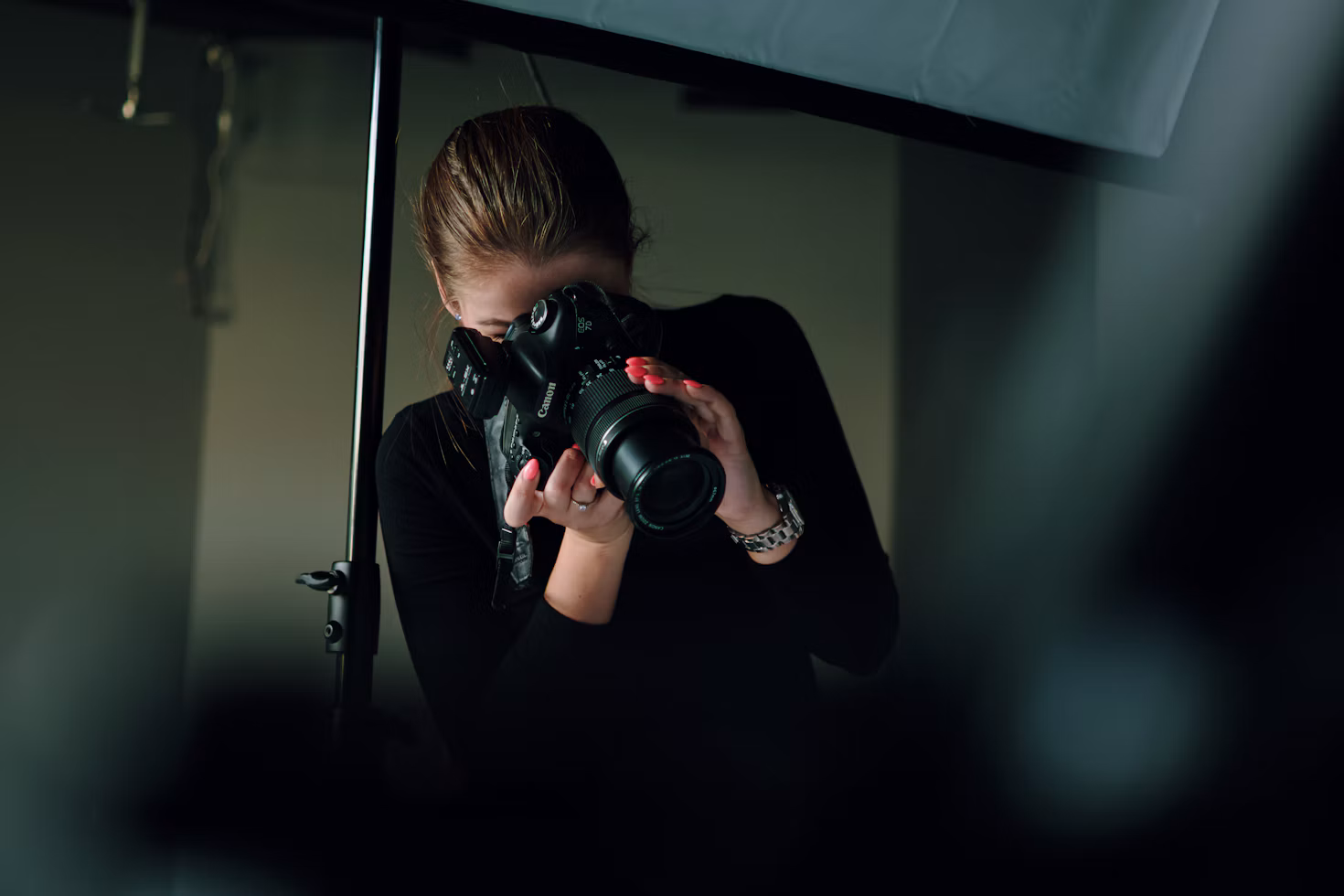 Photographie d'un photographe prenant une photographie