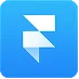 Stack software logo with geometric shapes on a blue gradient square background.