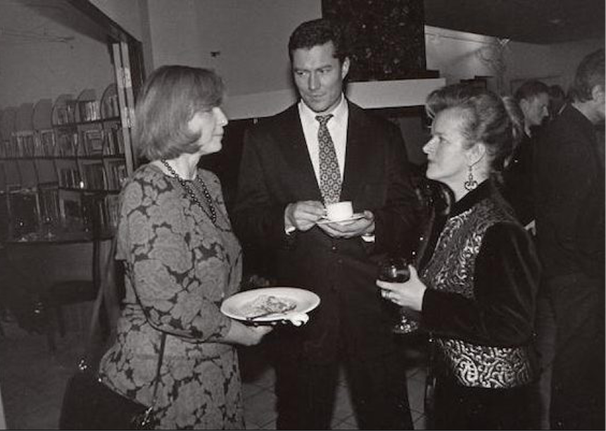 Andrejs Žagars ar Baibu Rubess, 1993. gada aprīlī