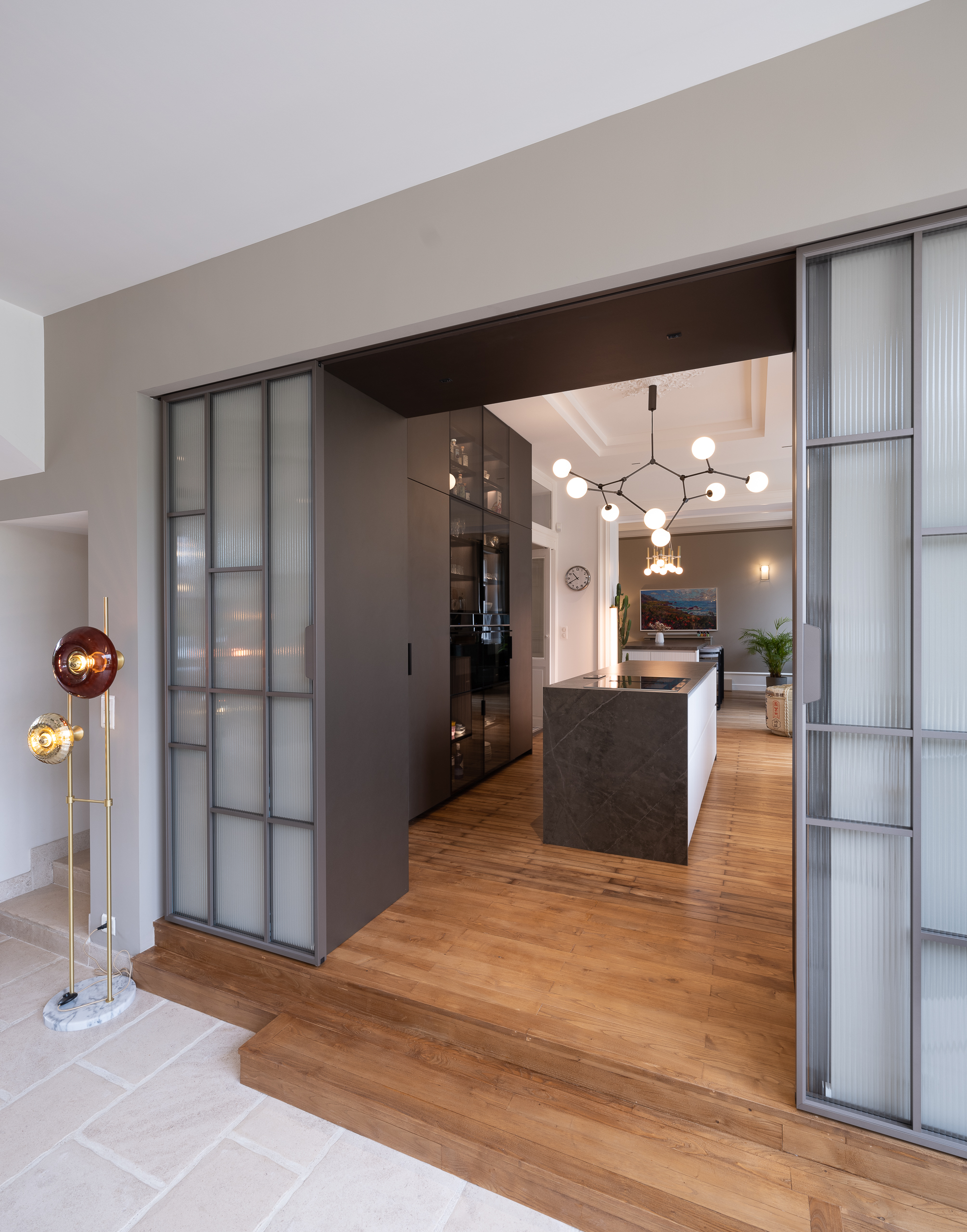 Rénovation de cuisine contemporaine à Nantes