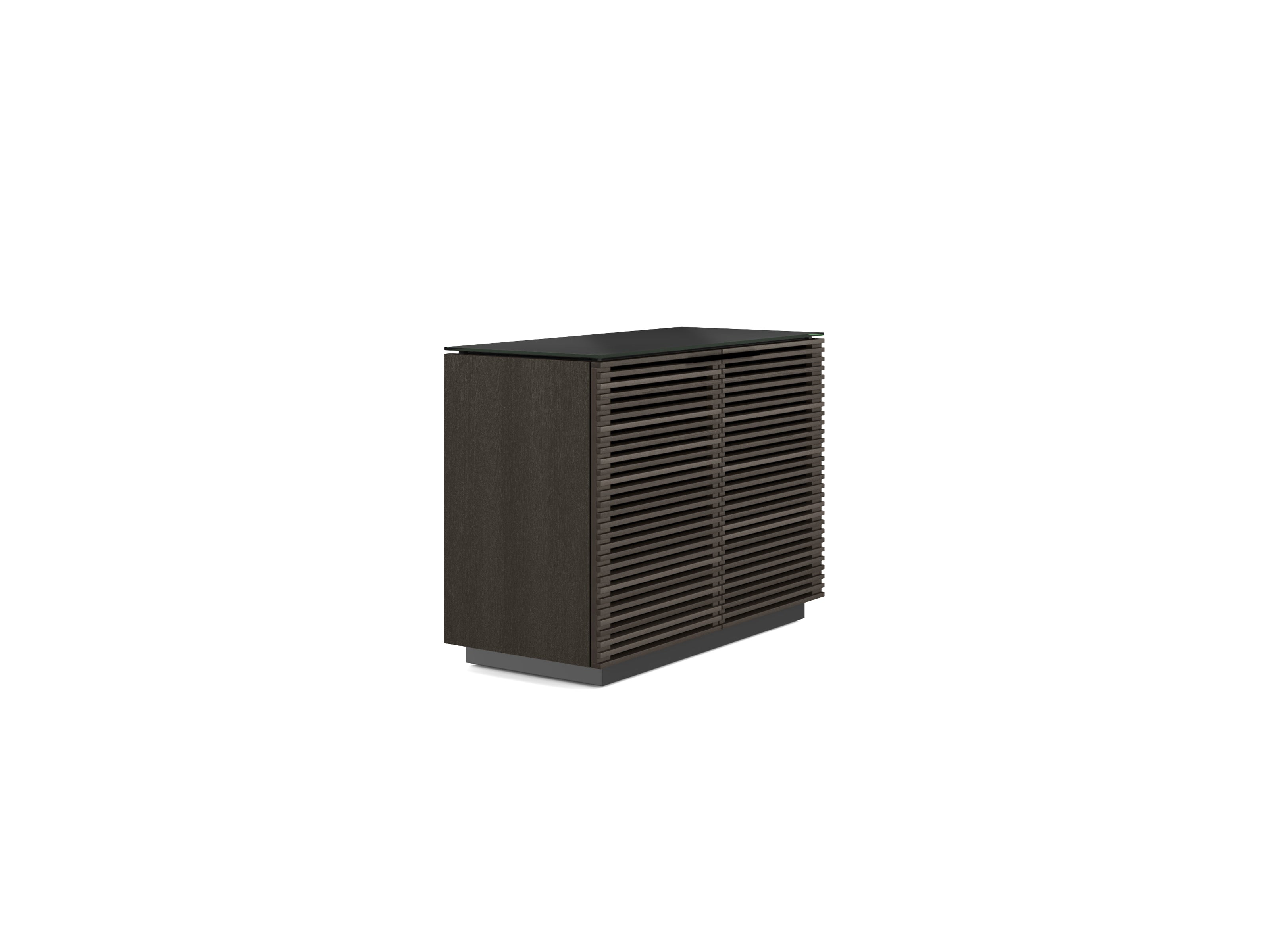 BDI Corridor storage cabinet in charcoal