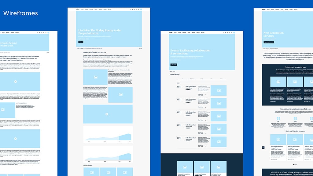 Financial Services UX Design London | Wealth Management Digital Consultancy