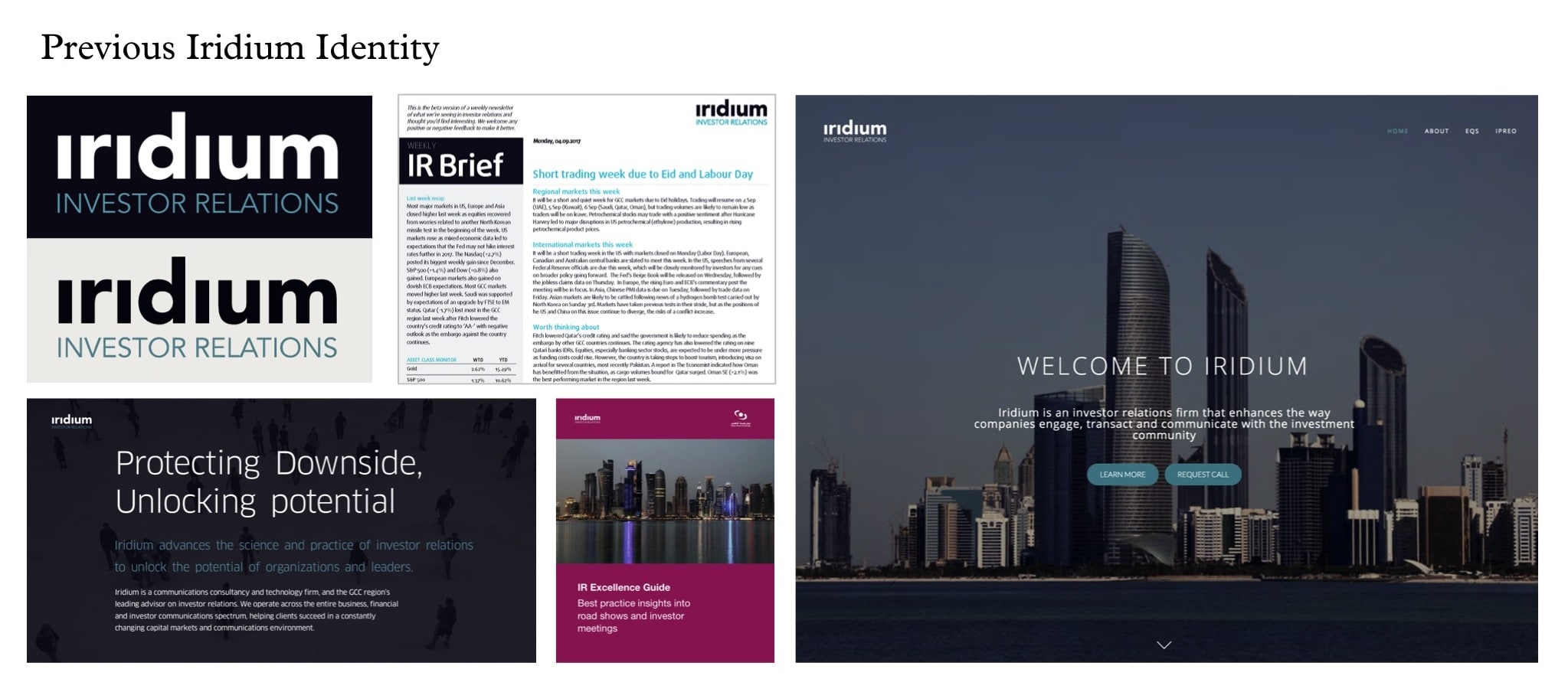 Professional Services Branding Agency London | Investor Relations Brand Strategy
