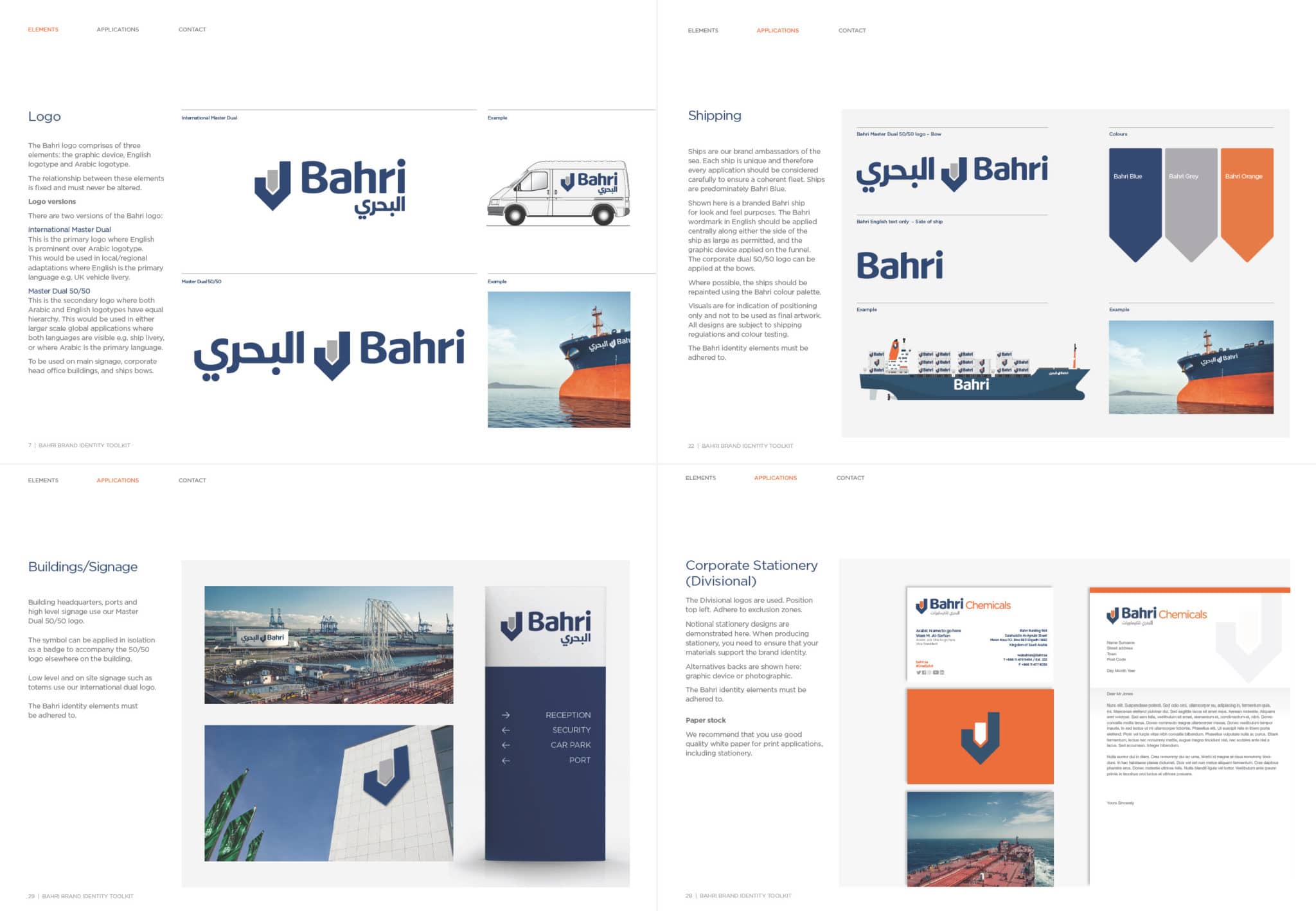 Maritime Branding Agency London | Bilingual Corporate Identity