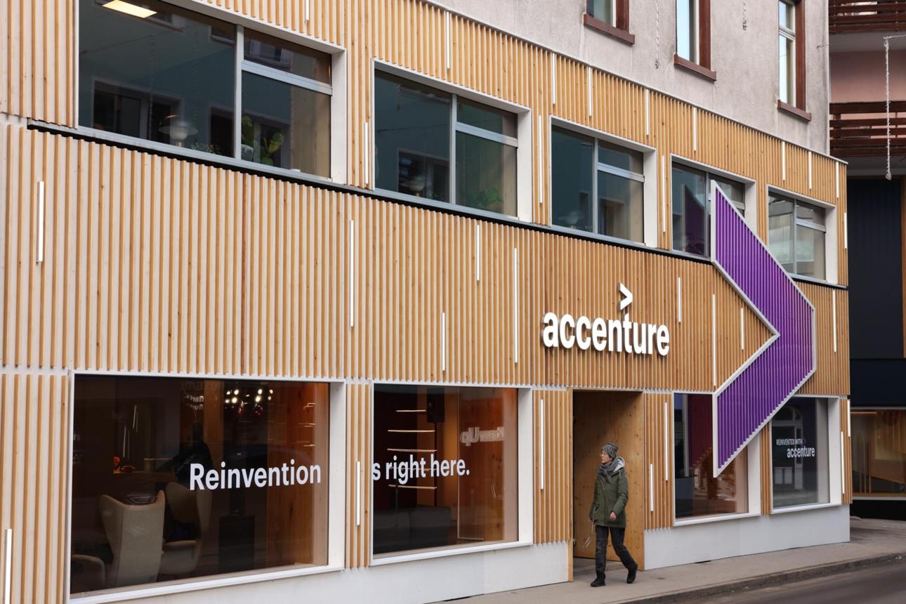Accenture Reinvention. Accenture is reorganising its expertise around client challenges and outcomes