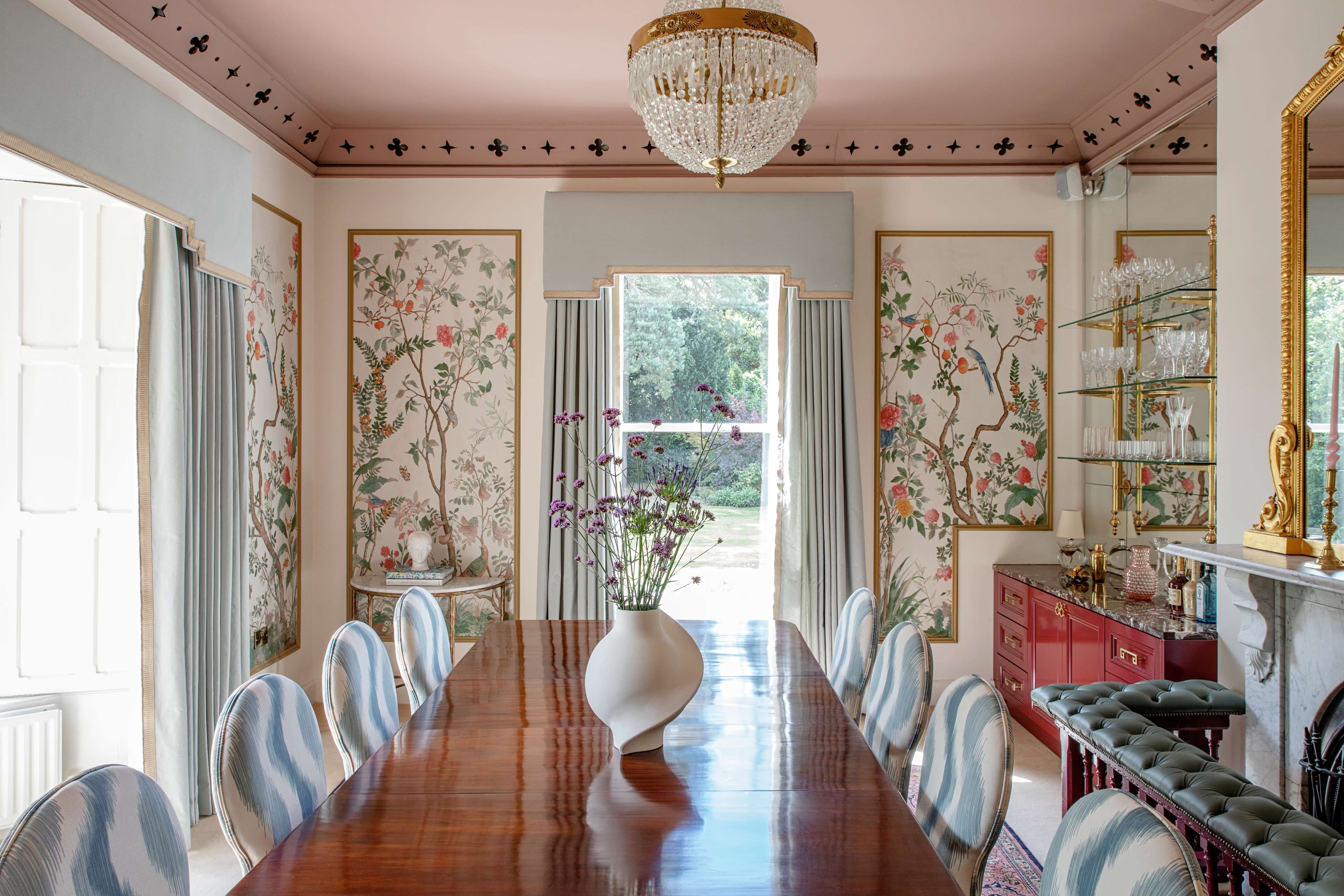 Victorian Elegance project by Opus Interior Design with historic detailing, colour and bespoke finishes