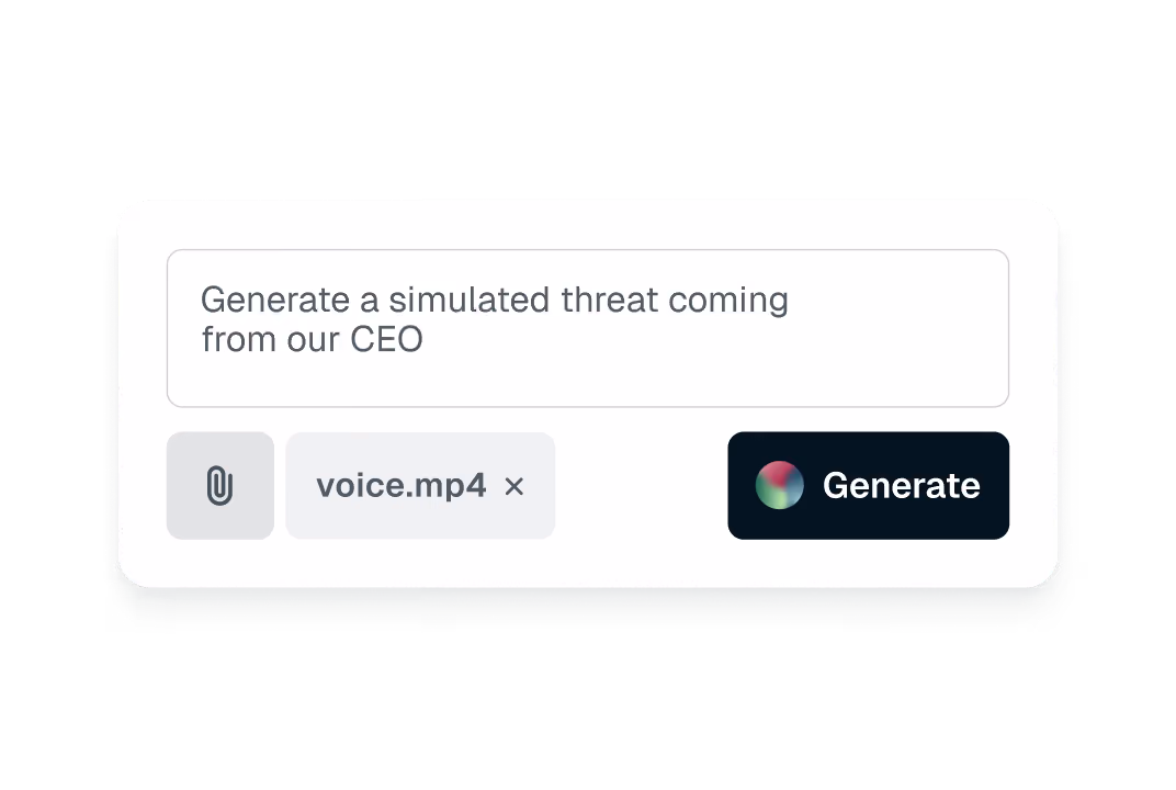 AI threat composer