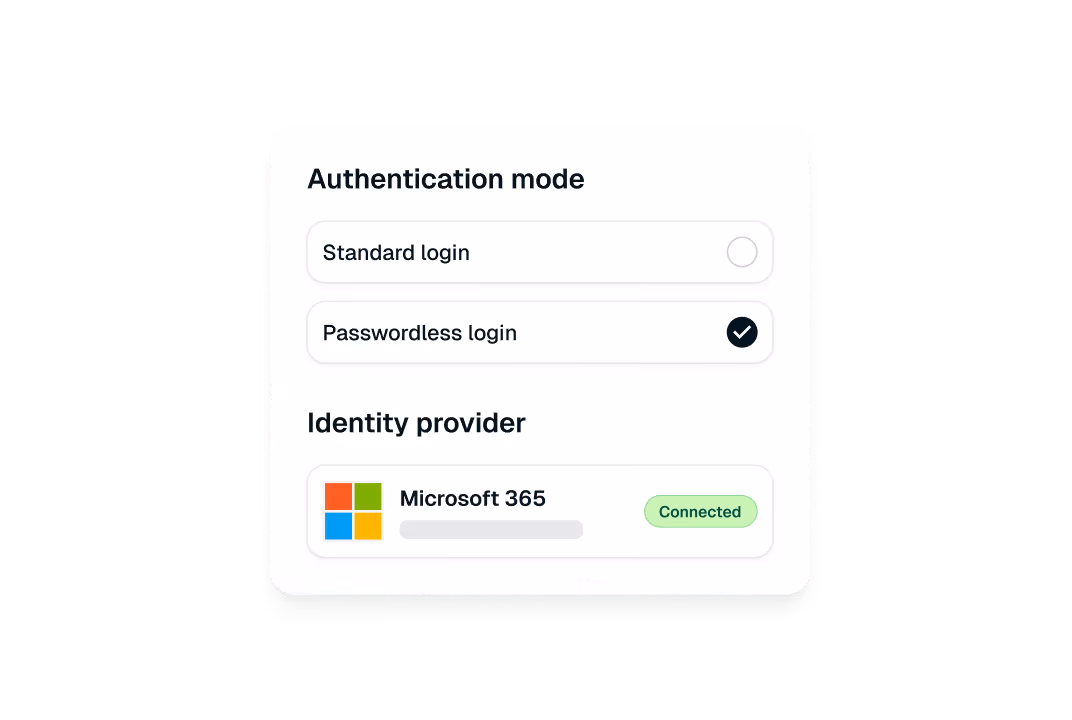 Single sign-on support