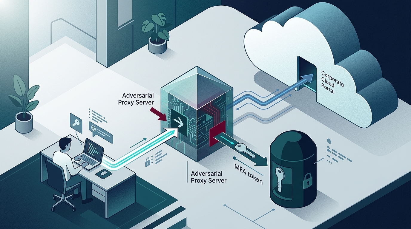 AiTM Proxy-Phishing: How Token Theft Defeats MFA