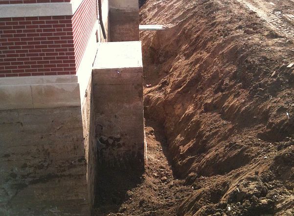 IUPUI Coleman Hall Drainage
