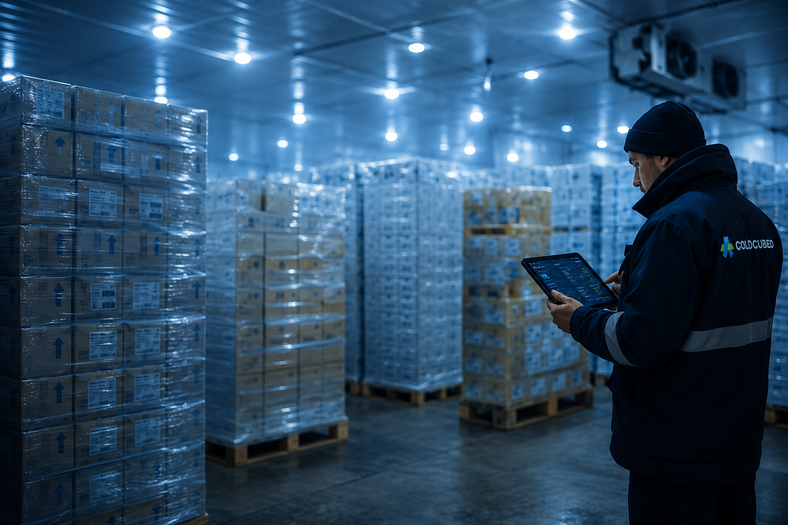 Freezer monitoring environment