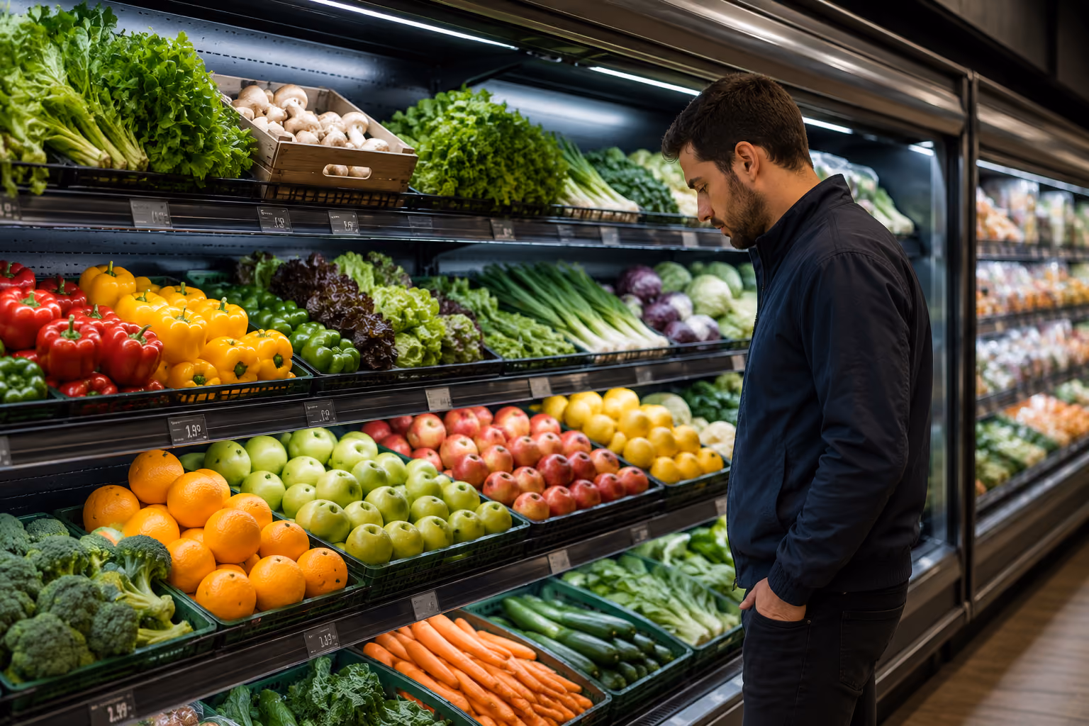 Supermarket aisle