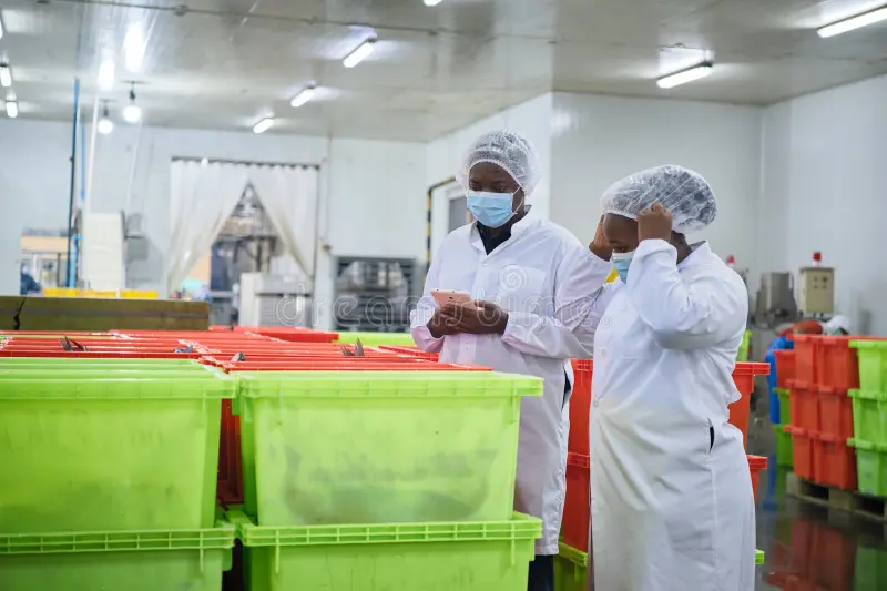 Cold chain food processing monitoring