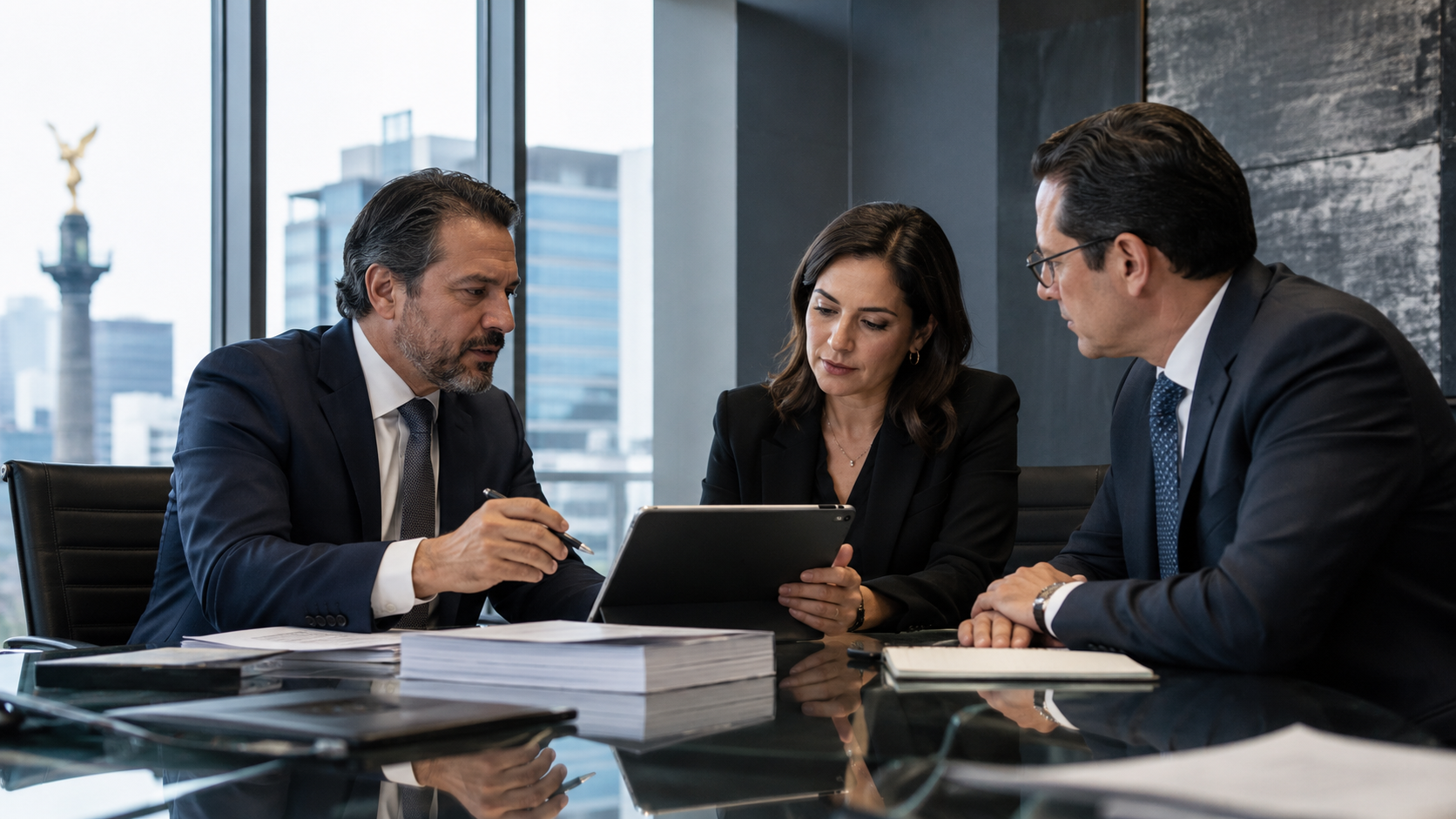 Revisión de una estructura corporativa durante la planeación de decisiones de crecimiento, inversión y control empresarial.