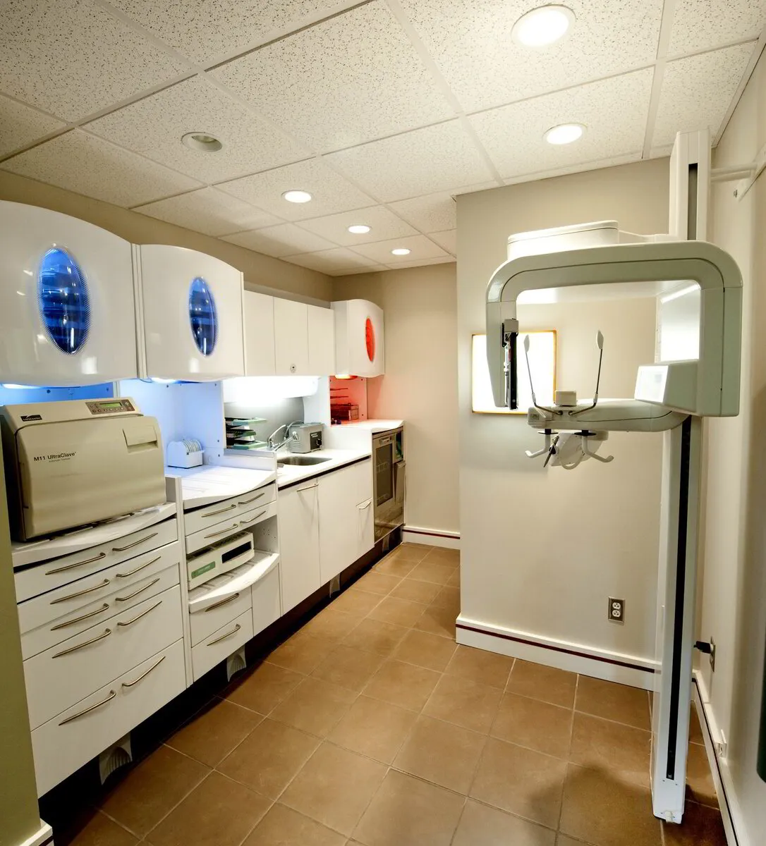 Sterilization Station view internal