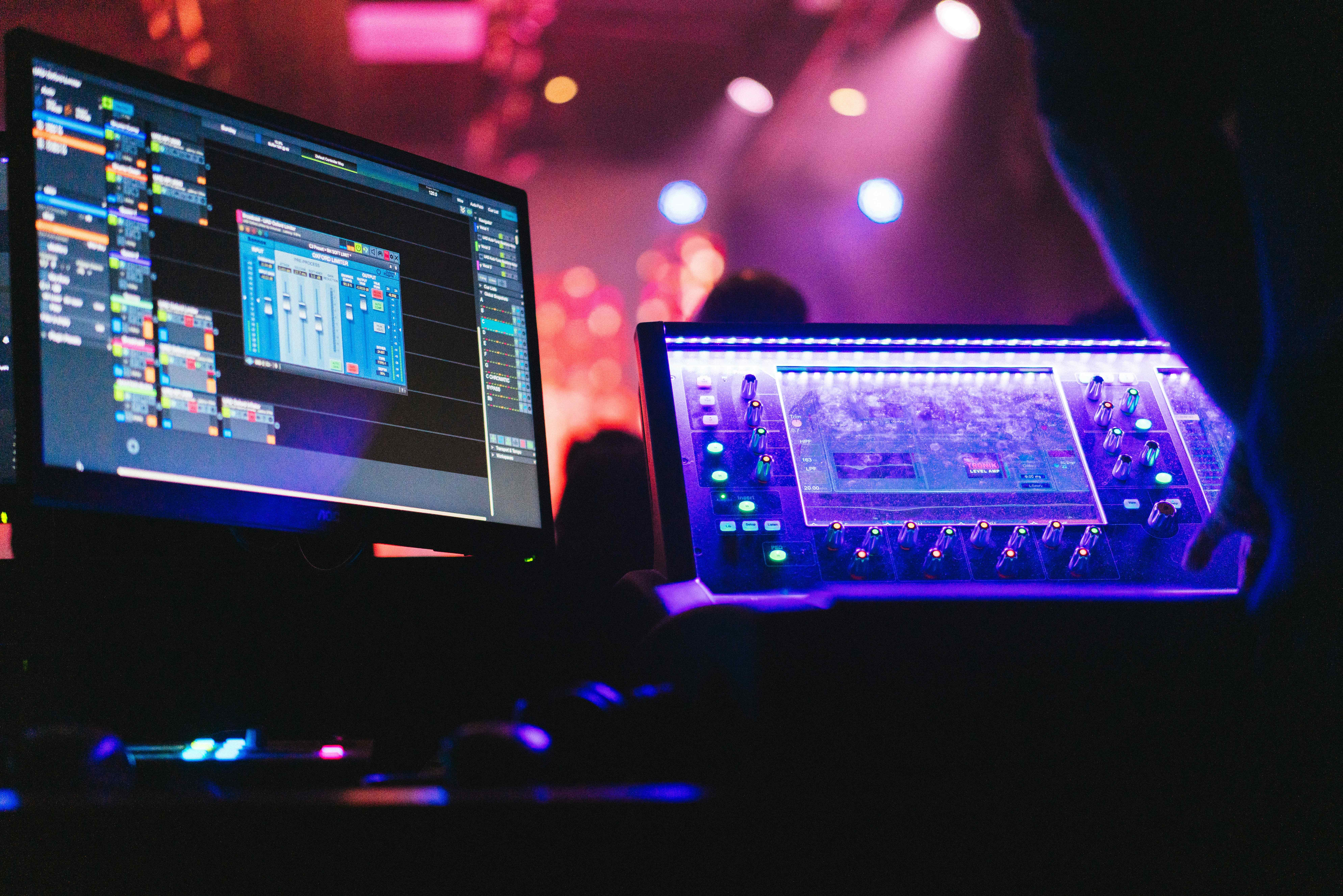 sunday squad media sound board tech help