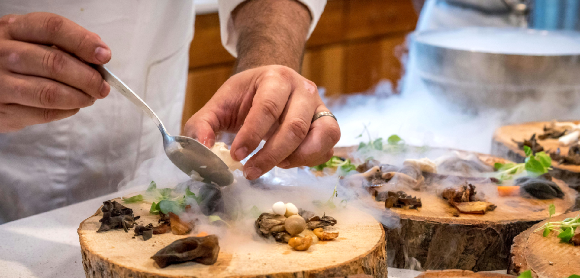 Chef cooking