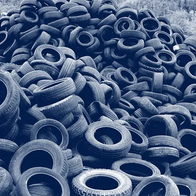 Pile de pneus