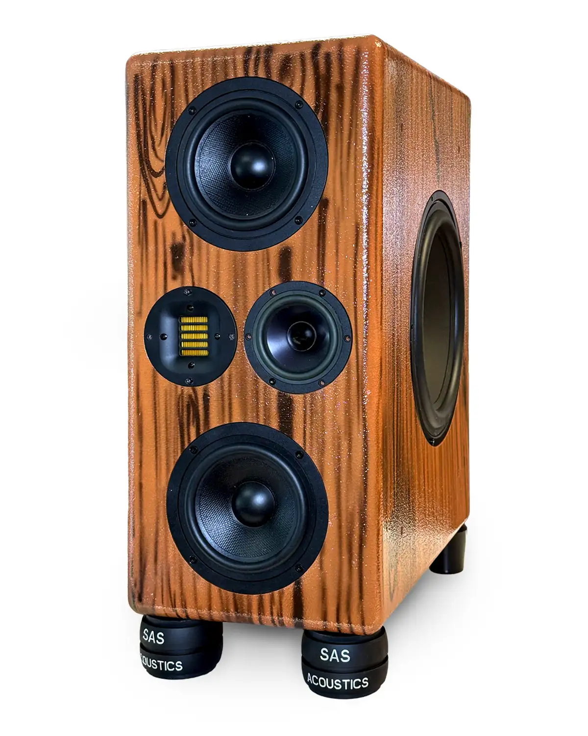 SA25WG Wood Grain custom monitor