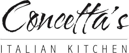 Concetta's Italian Kitchen logo with stylized black text and an underline