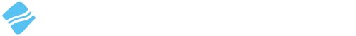 Blue speech bubble with a heart inside and three lines representing text on a white background.
