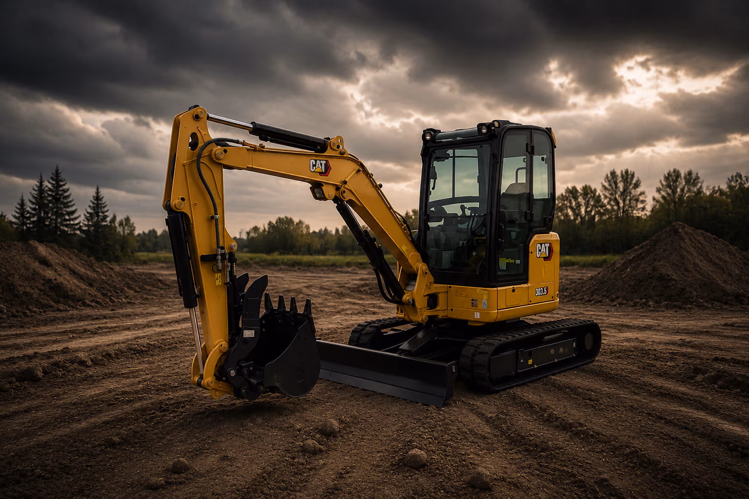 Cat 303.5 CR Mini Excavator