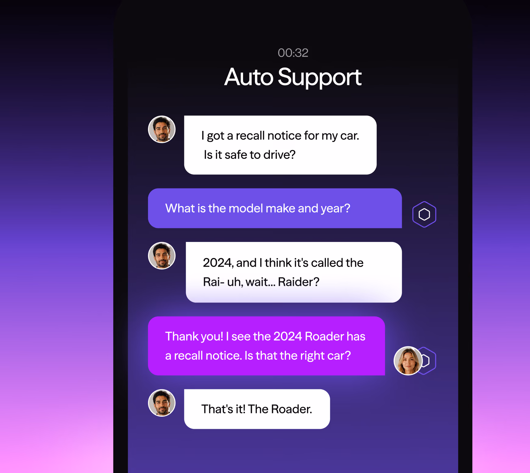 Smoother experiences